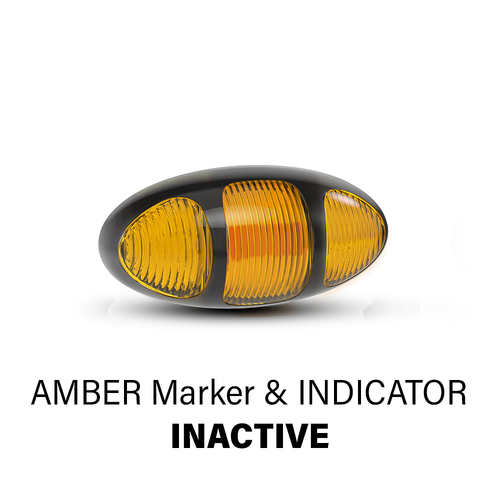 97 Series Amber Marker with Indicator