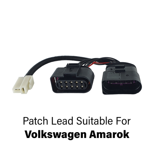 Amarok Driving Lamp Piggy Back Patch Leads 