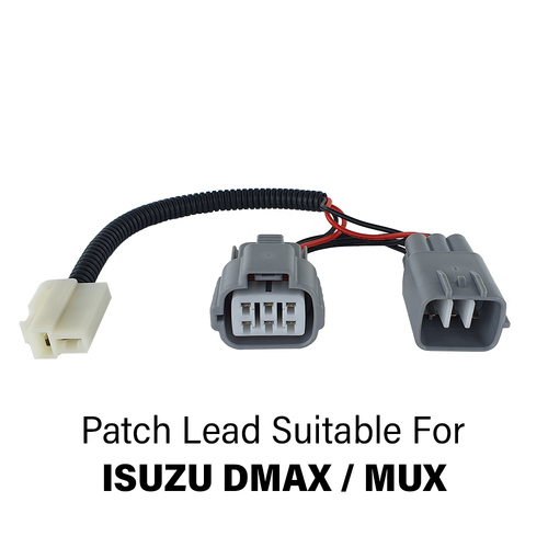 D-MAX/MUX Driving Lamp Piggy Back Patch Leads 