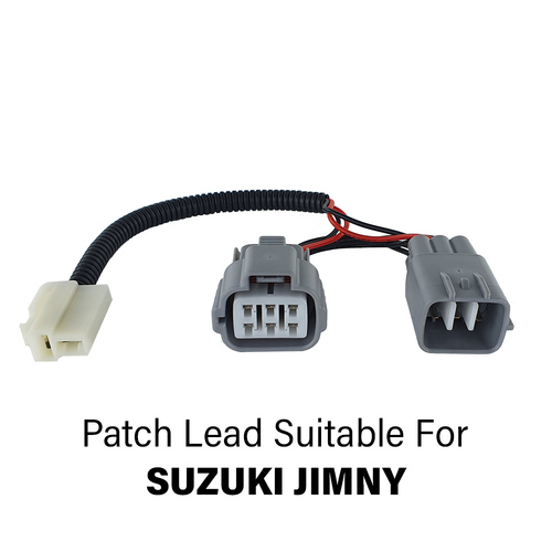 Jimny Driving Lamp Piggy Back Patch Leads 