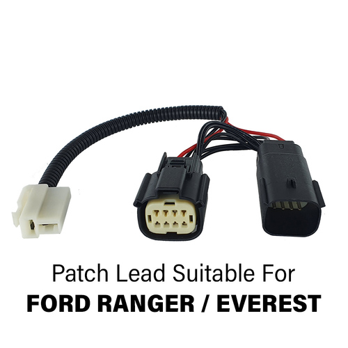 Ranger/Everest Driving Lamp Piggy Back Patch Leads 