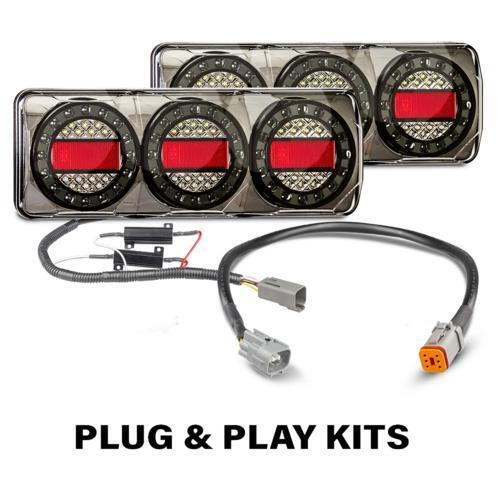 Plug & Play LED Tail Lights Kit - Maxilamp C3 Series