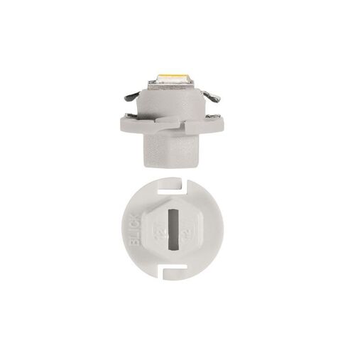 12V B8.4D WHITE BASE LED DASH PANEL GLOBES - NARVA Part No. 47738LED