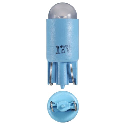 12V KW2.1 X 9.5D BLUE LED WEDGE GLOBES (Box of 10)