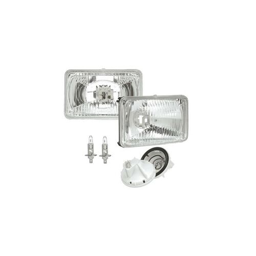 Halogen Headlamp - H1 Conversion Kit - 165 x 100mm High Beam Free Form - NARVA Part No. 72080