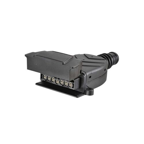 7 PIN FLAT WATERPROOF TRAILER SOCKET. - NARVA Part No. 82047