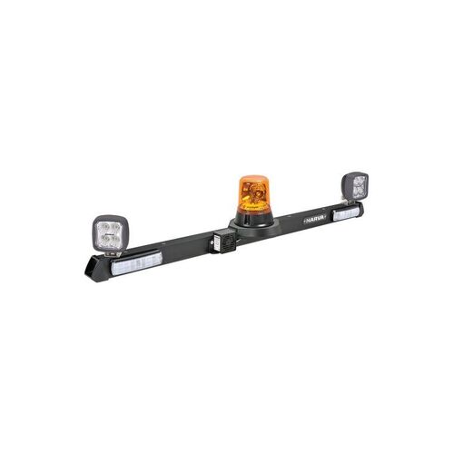 12 Volt Halogen Rotating Utility Bar, LED Work Lamps - 1.2m - NARVA Part No. 85072A