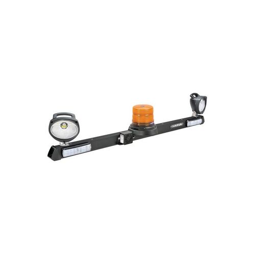 12/24V LED Strobe Utility Bar, Mini Senator LED Work Lamps - 1.2m - NARVA Part No. 85086A