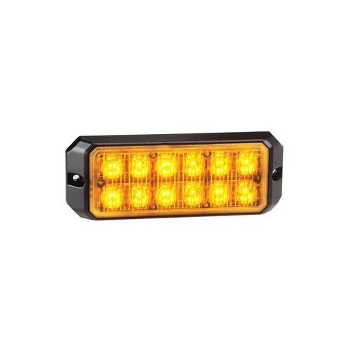 Low Profile High Powered LED Warning Light Module (Amber) - 12 x 1 Watt LEDs - NARVA Part No. 85208A