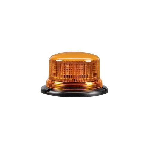 Narva Eurotech Low Profile LED Strobe/Rotator Light (Amber) 6 Selectable Flash Patterns - NARVA Part No. 85254A