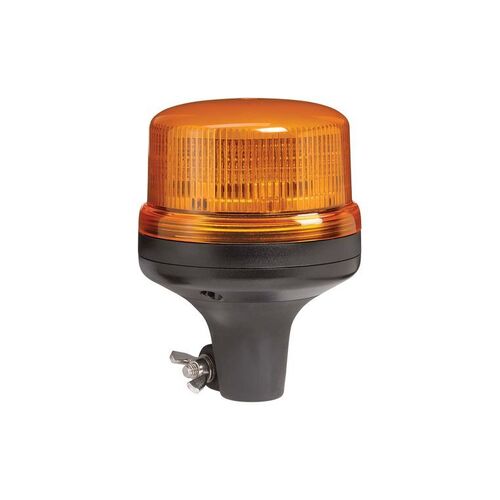 Narva Eurotech Low Profile LED Strobe/Rotator Light (Amber) 6 Selectable Flash Patterns - NARVA Part No. 85256A
