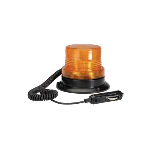 12-80V LED Quad Flash Strobe Light (Amber) with Magnetic Base - NARVA Part No. 85369A