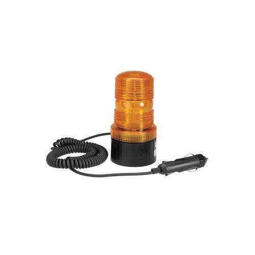 12-80V LED Quad Flash Strobe Light (Amber) with Magnetic Base - NARVA Part No. 85375A