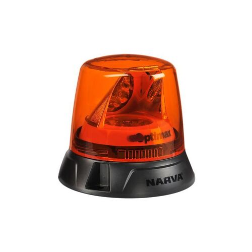 10-33V Optimax LED Rotating Beacon Flange (Amber) - NARVA Part No. 85660A