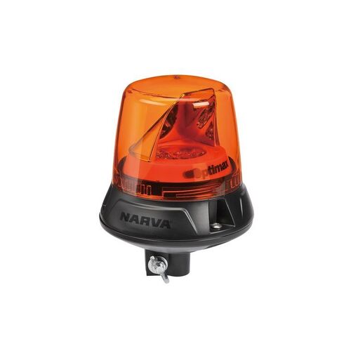 10-33V Optimax LED Rotating Beacon Pole Mount (Amber) - NARVA Part No. 85664A