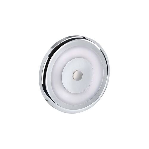 10-30 VOLT CHROME BEZEL INTERIOR LAMP WITH TOUCH SENSITIVE ON/DIM/OFF SWITCH - WARM WHITE - NARVA Part No. 87474