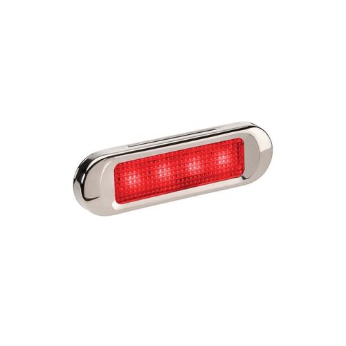 10-30 VOLT MODEL 8 LED FRONT END OUTLINE MARKER LAMP (RED) - NARVA Part No. 90834