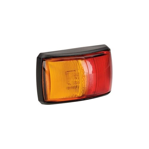 10-33 VOLT MODEL 14 LED SIDE MARKER LAMP (RED/AMBER) - NARVA Part No. 91402