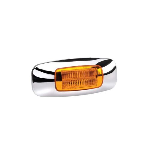 9-33 VOLT MODEL 24 LED LIGHT GUIDE SIDE MARKER LAMP (AMBER) - NARVA Part No. 92406BL