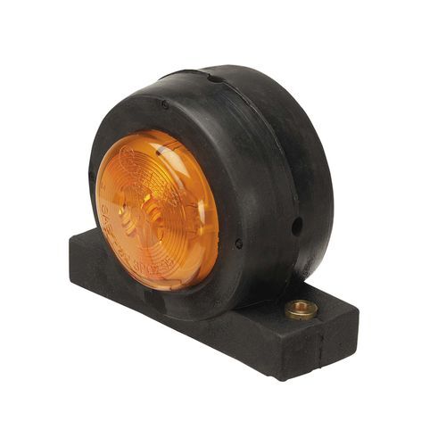 12 Volt Sealed Side Marker and Front Position (Side) Lamp (Red/Amber) in Neoprene Body - NARVA Part No. 93004
