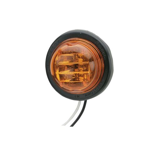 12 VOLT LED MODEL 30 SIDE DIRECTION INDICATOR OR EXTERNAL CABIN LAMP (AMBER) - NARVA Part No. 93044