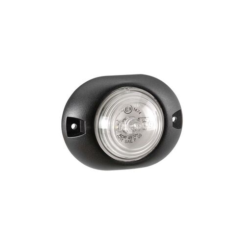 9-33 VOLT MODEL 31 LED FRONT END OUTLINE MARKER LAMP (WHITE) - NARVA Part No. 93134