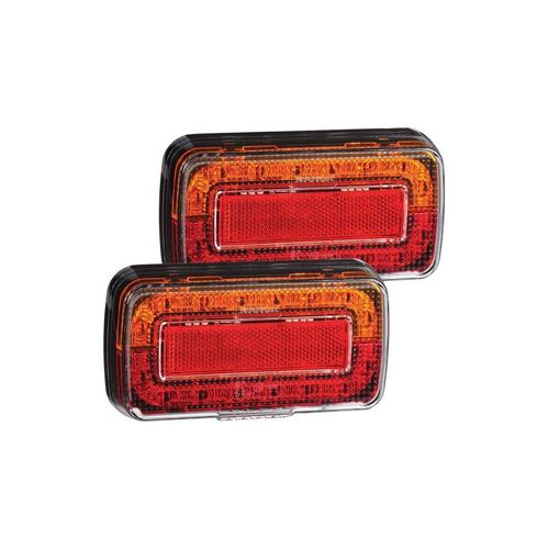 MODEL 37 12V LED SLIMLINE REAR STOP/TAIL, DIRECTION INDICATOR LAMPS - NARVA Part No. 93730BL2