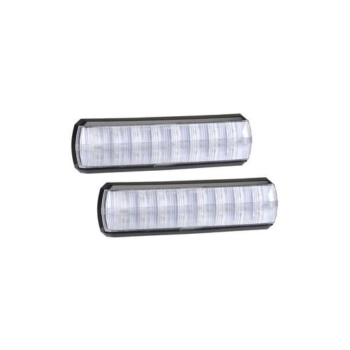 10-30 VOLT LED SLIMLINE REAR STOP/TAIL and DIRECTION INDICATOR LAMP PACK (RED/AMBER) - NARVA Part No. 93810BL2