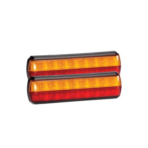 10-30 VOLT MODEL 38 LED SLIMLINE REAR STOP/TAIL AND DIRECTION INDICATOR LAMP - NARVA Part No. 93812BL2