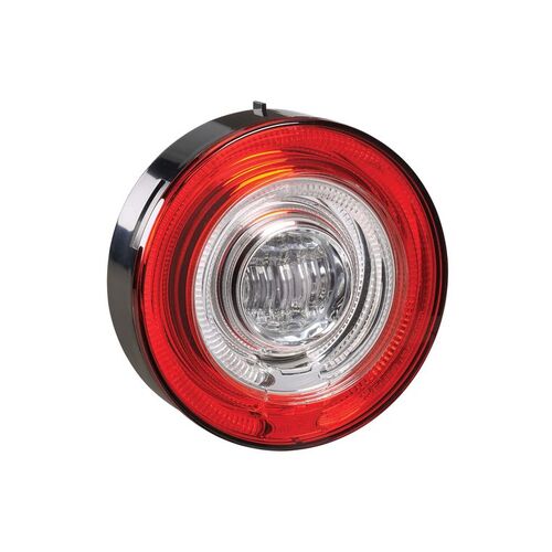 9-33V LED MODEL 57 REAR DIRECTION INDICATOR LAMP, STOP LAMP WITH TAIL RING AND REVERSE - NARVA Part No. 95720