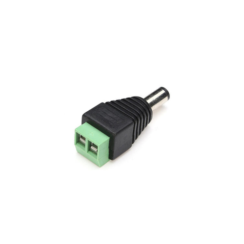 Male 12V DC Power Plug Jack Adapter Connector 5.5x2.1mm