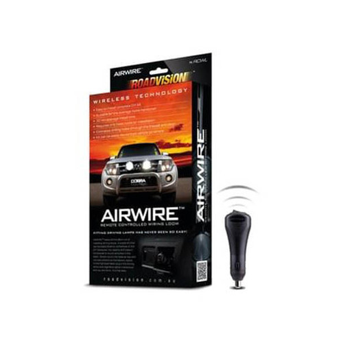Roadvision Airwire Remote Control Wiring Loom Kit - Multi-Volt Suits Driving/Work Lamps