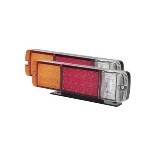 Roadvision LED Combination Lamp S/T/I/R 10-30V Surface Mount Twin Pack
