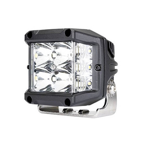 Roadvision LED Work Light Sidewinder Square Combo Beam 10-30V 4 x 5W + 6 x 1.6W Osram LED's 2100lm 97x73x89mm Roadvision