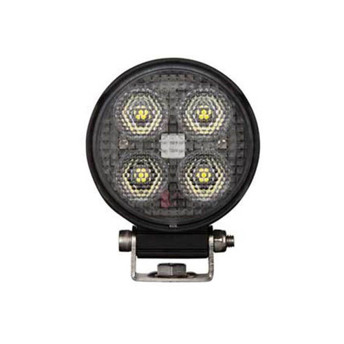 Roadvision LED Work Light Round Compact Flood Beam 10-30V 4 x 6W Osram LED's TMT <25W <2200lm IP67 89x41x75mm Roadvision