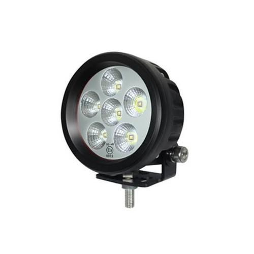 Roadvision LED Work Light Round Flood Beam 10-30V 6 x 3W Osram HL LEDs 18W 1500lm IP67 89x89x58mm Roadvision
