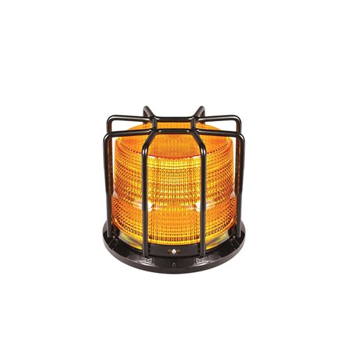 ELB4500 Amber w/Amber 4" Lens LED Beacon Branch Guard